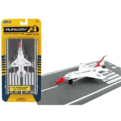 Airplane Model<Runway24 F-16 Thunderbird - Miniature Marvels: Airplane Models & Painted Dice