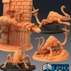 Miniature<Rust Creepers - Miniature Marvels: Airplane Models & Painted Dice