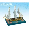 Board Game<Sails of Glory: Commerce De Bordeaux 1784 French S.O.L Ship Pack AGS SGN102B - Miniature Marvels: Airplane Models & Painted Dice