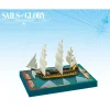 Board Game<Sails of Glory: Diana 1792 / Proserpina 1797 AGS SGN113B - Miniature Marvels: Airplane Models & Painted Dice
