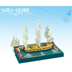 Board Game<Sails of Glory: Duc De Duras 1765 / Dauphin 1766 AGS SGN116A - Miniature Marvels: Airplane Models & Painted Dice
