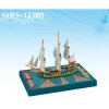 Board Game<Sails of Glory: HMS Cleopatra 1779 British Frigate Ship Pack AGS SGN103B - Miniature Marvels: Airplane Models & Painted Dice