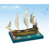 Board Game<Sails of Glory: HMS Queen Charlotte 1790 British SotL Ship Pack AGS SGN108C - Miniature Marvels: Airplane Models & Painted Dice