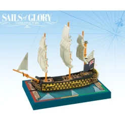 Board Game<Sails of Glory: HMS Queen Charlotte 1790 British SotL Ship Pack AGS SGN108C - Miniature Marvels: Airplane Models & Painted Dice