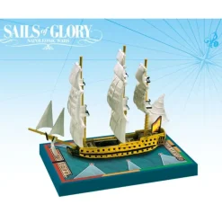 Board Game<Sails of Glory: San Juan Nepomuceno 1766 / San Francisco de Asis 1767 AGS SGN112A - Miniature Marvels: Airplane Models & Painted Dice