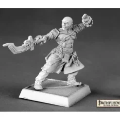 Miniature<Sajan, Iconic Monk: Pathfinder RPR 60016 - Miniature Marvels: Airplane Models & Painted Dice