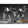 Miniature<Saproling Warriors (9): Warlord RPR 06202 - Miniature Marvels: Airplane Models & Painted Dice