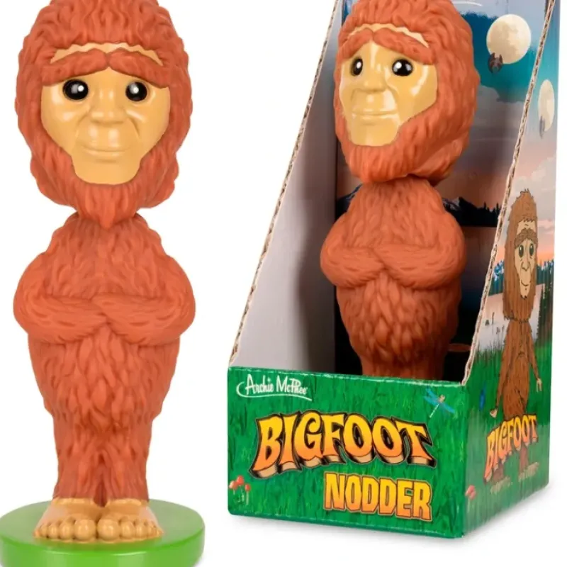 Egpull<Sasquatch Bigfoot Nooder Bobble Head Shaking Car Dashboard - Archie McPhee - Miniature Marvels: Airplane Models & Painted Dice
