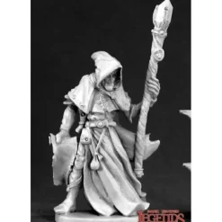 Miniature<Satheras, Elf Warlock: Dark Heaven Legends RPR 03381 - Miniature Marvels: Airplane Models & Painted Dice