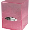 Accessories<Satin Cube: Glitter Pink - Miniature Marvels: Airplane Models & Painted Dice