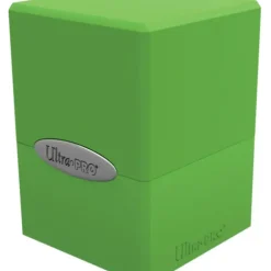 Accessories<Satin Cube: Lime Green - Miniature Marvels: Airplane Models & Painted Dice