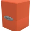 Accessories<Satin Cube: Pumpkin Orange - Miniature Marvels: Airplane Models & Painted Dice