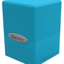 Accessories<Satin Cube: Sky Blue - Miniature Marvels: Airplane Models & Painted Dice