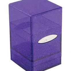 Accessories<Satin Tower - Glitter Purple - Miniature Marvels: Airplane Models & Painted Dice