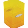 Accessories<Satin Tower - Glitter Yellow - Miniature Marvels: Airplane Models & Painted Dice