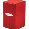 Accessories<Satin Tower Deck Box: Fire - Miniature Marvels: Airplane Models & Painted Dice