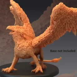 Miniature<Savage Gryphon - Miniature Marvels: Airplane Models & Painted Dice