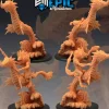 Miniature<Seahorses - Miniature Marvels: Airplane Models & Painted Dice