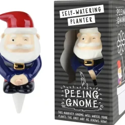 Egpull<Self-Watering Peeing Gnome Statue - Ceramic Pot Plant Garden Planter Decor Gift - Miniature Marvels: Airplane Models & Painted Dice