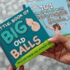 Egpull<SET OF 2 - Little Books of Big Old Balls & Giant Boobs Adult Funny Gag Joke - Miniature Marvels: Airplane Models & Painted Dice