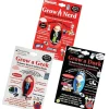 Egpull<SET OF 3 Grow your own DORK - NERD - GEEK - Fun Gag Joke Novelty - Miniature Marvels: Airplane Models & Painted Dice