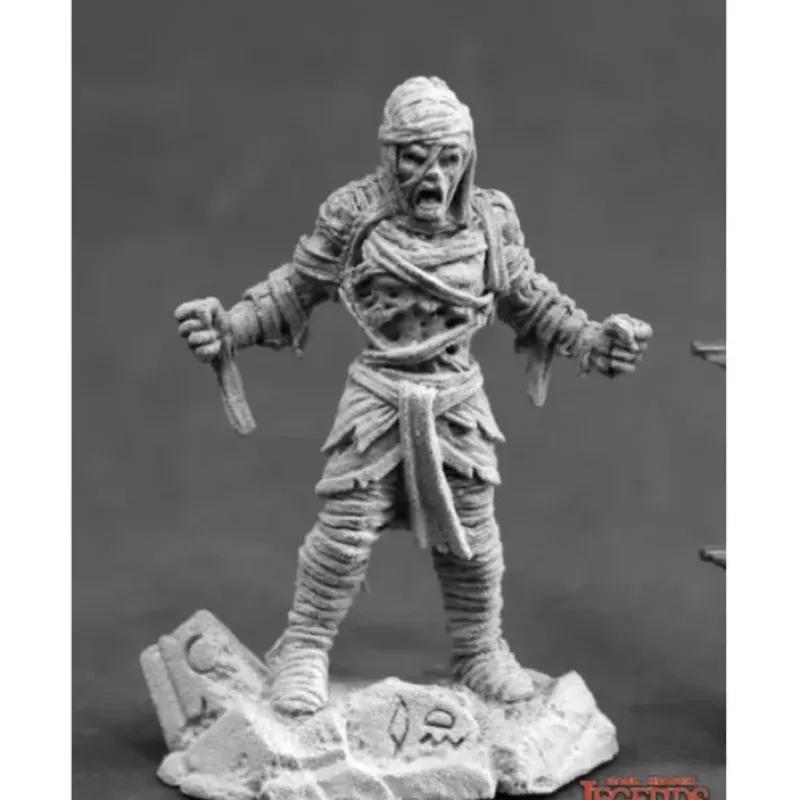 Miniature<Sethis, Mummy King: Dark Heaven Legends RPR 03842 - Miniature Marvels: Airplane Models & Painted Dice