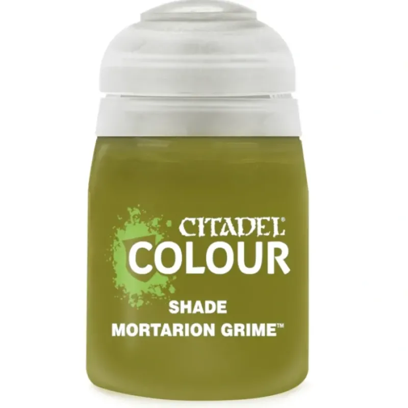 Paint<SHADE: MORTARION GRIME (18ML) - Miniature Marvels: Airplane Models & Painted Dice