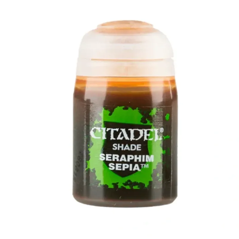 Paint<SHADE: SERAPHIM SEPIA (18ML) - Miniature Marvels: Airplane Models & Painted Dice
