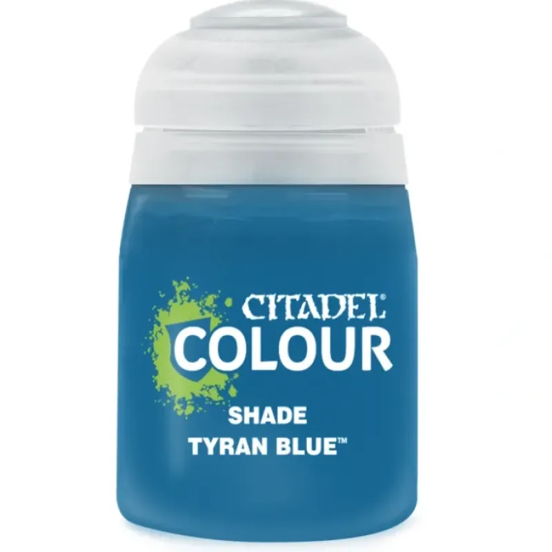 Paint<SHADE: TYRAN BLUE (18ML) - Miniature Marvels: Airplane Models & Painted Dice