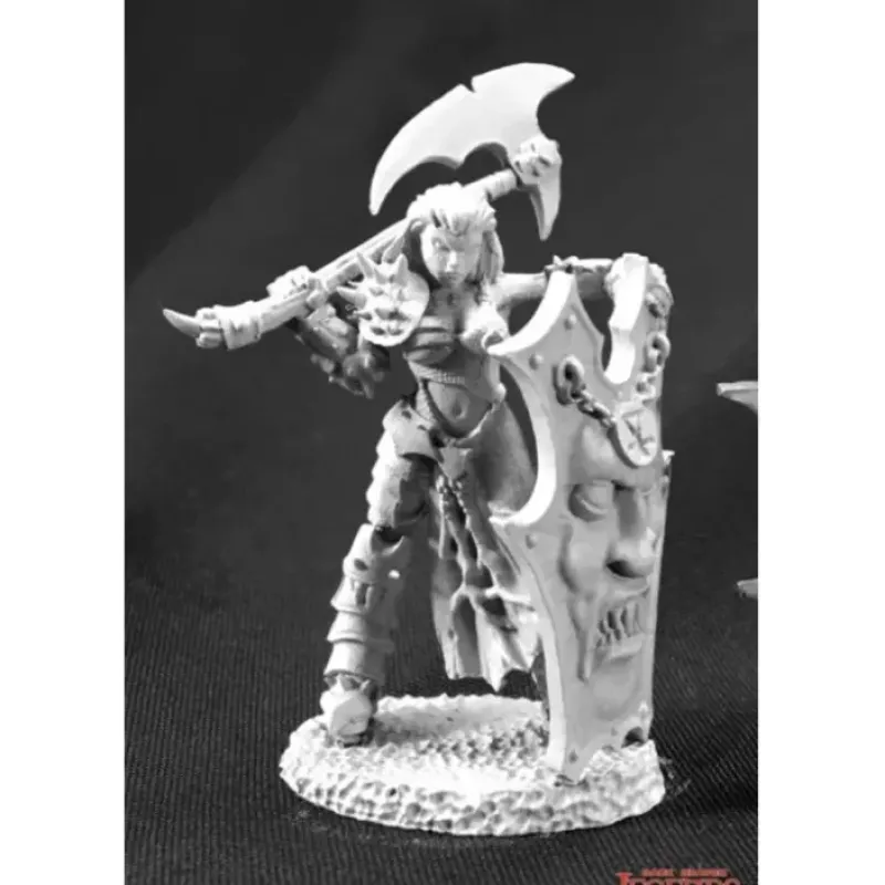 Miniature<Shaern, Female Antipaladin: Dark Heaven Legends RPR 03762 - Miniature Marvels: Airplane Models & Painted Dice