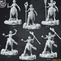 Miniature<Shahana "The Sorcerer" - Miniature Marvels: Airplane Models & Painted Dice