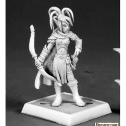 Miniature<Shalelu, Elf Ranger: Pathfinder RPR 60042 - Miniature Marvels: Airplane Models & Painted Dice