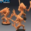Miniature<Shrimpfolks - Miniature Marvels: Airplane Models & Painted Dice