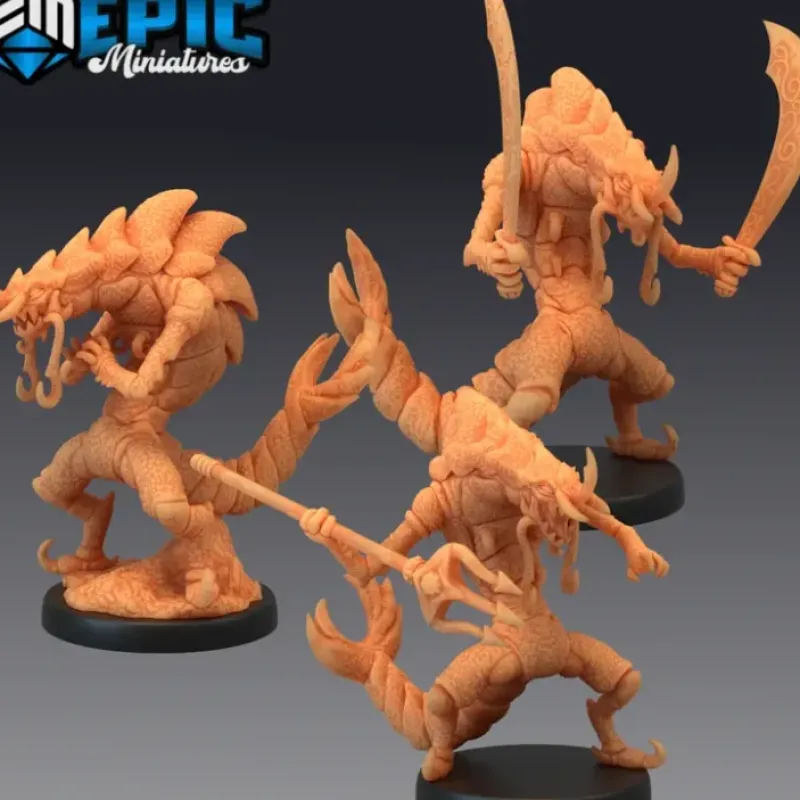 Miniature<Shrimpfolks - Miniature Marvels: Airplane Models & Painted Dice