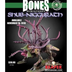 Miniature<Shub-Niggurath, Black Goat of the Woods: Bones RPR 77564 - Miniature Marvels: Airplane Models & Painted Dice