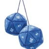Shop All*20-sided Plush Dice Dangler Blue - Miniature Marvels: Airplane Models & Painted Dice