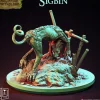 Miniature<Sigbin - Miniature Marvels: Airplane Models & Painted Dice