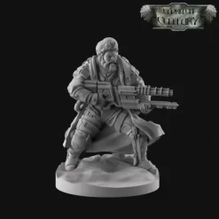 Miniature<Sino-Siberian Mandate Spetsvoika Alpha - Miniature Marvels: Airplane Models & Painted Dice