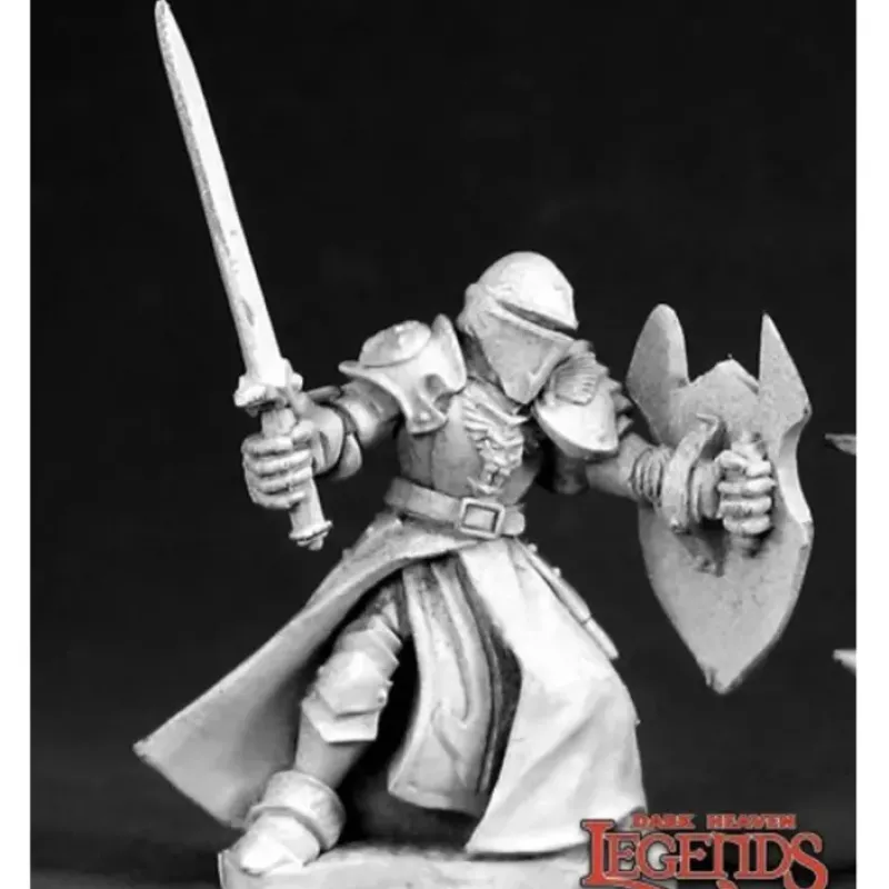 Miniature<Sir Titus, Guardian Knight: Dark Heaven Legends RPR 03301 - Miniature Marvels: Airplane Models & Painted Dice