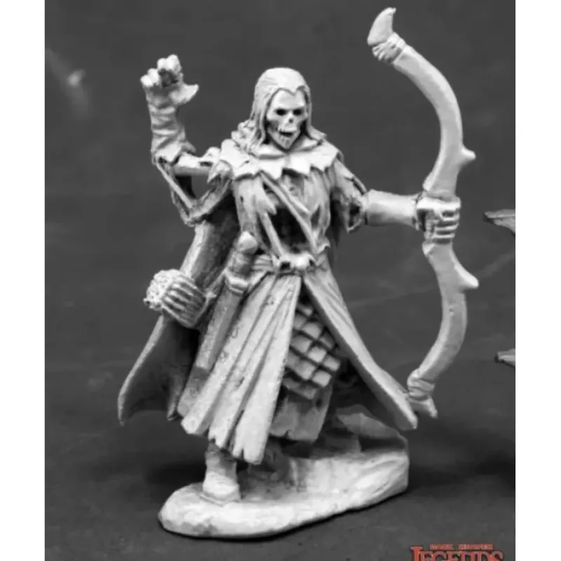 Miniature<Skeletal Elf: Dark Heaven Legends RPR 03816 - Miniature Marvels: Airplane Models & Painted Dice