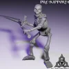 Miniature<Skeleton Un-Armored Bundle - Miniature Marvels: Airplane Models & Painted Dice