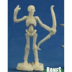 Miniature<Skeleton Warrior Archer (3): Bones RPR 77245 - Miniature Marvels: Airplane Models & Painted Dice