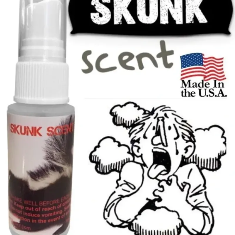 Egpull<SKUNK SCENT - Liquid Stink Spray Bottle - Classic Funny Ass Gag Prank Puke Joke - Miniature Marvels: Airplane Models & Painted Dice