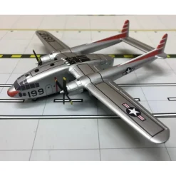 Airplane Model<Sky Classics 1:200 Fairchild C-119 USAF Orange #199 - Miniature Marvels: Airplane Models & Painted Dice