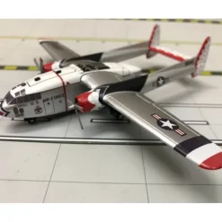 Airplane Model<Sky Classics 1:200 Fairchild C-119 USAF Thunderbirds - Miniature Marvels: Airplane Models & Painted Dice