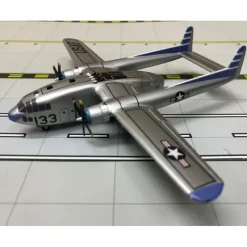 Airplane Model<Sky Classics 1:200 Fairchild C-119 USAF Blue #133 - Miniature Marvels: Airplane Models & Painted Dice