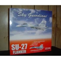 Airplane Model<Sky Guardians WTW-72-014-007 1:72 Su-27 Flanker Russian AF Blue 38 'Evil Eye' - Miniature Marvels: Airplane Models & Painted Dice