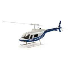 Airplane Model<Sky Pilot 1:34 Bell 206 Police - Miniature Marvels: Airplane Models & Painted Dice