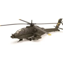Airplane Model<Sky Pilot 1:55 US Army AH-64 Apache - Miniature Marvels: Airplane Models & Painted Dice