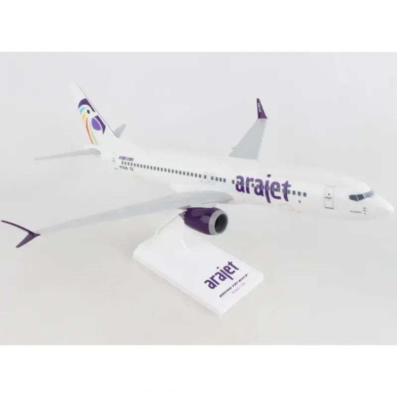 Airplane Model*SkyMarks 1:130 AraJet 737 Max8 SKR1120 - Miniature Marvels: Airplane Models & Painted Dice